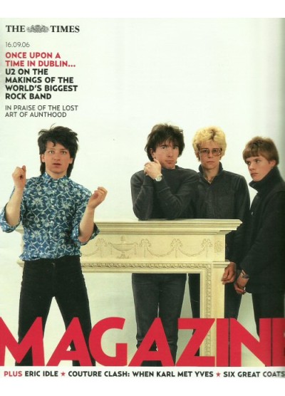 The Times magazine 2006 16/09/06 U2