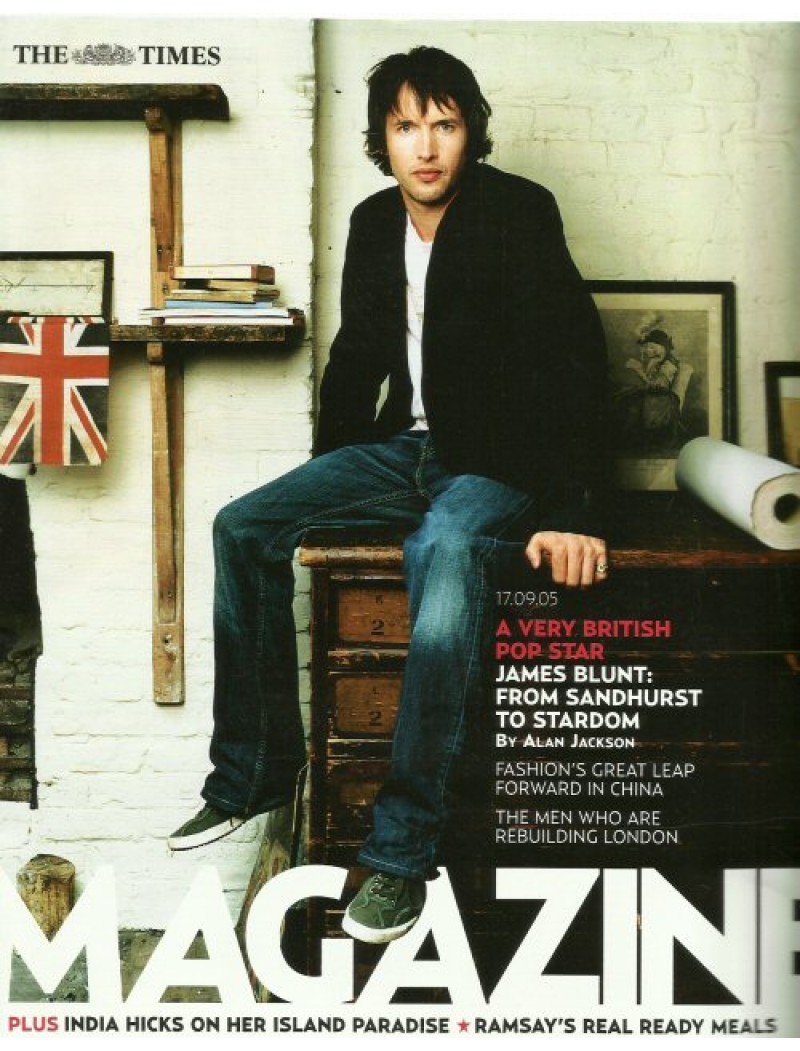 The Times Magazine 2005 17/09/05 James Blunt