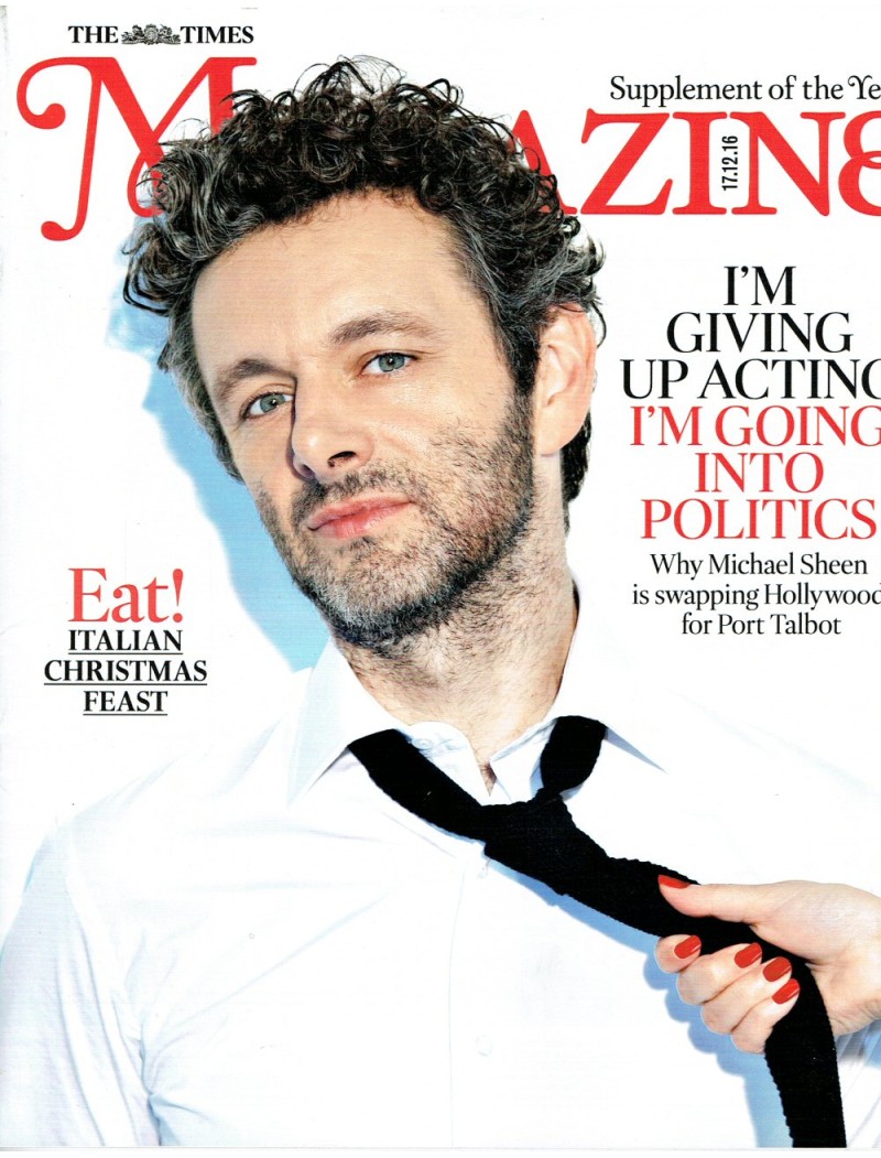 The Times Magazine 2016 17/12/16 Michael Sheen