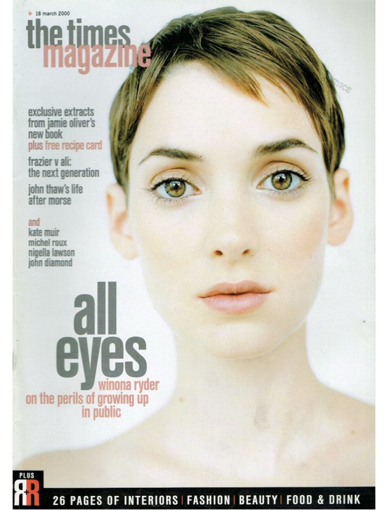 The Times Magazine 2000 18/03/00 Winona Ryder