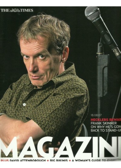 The Times Magazine 2007 18/08/07 Frank Skinner