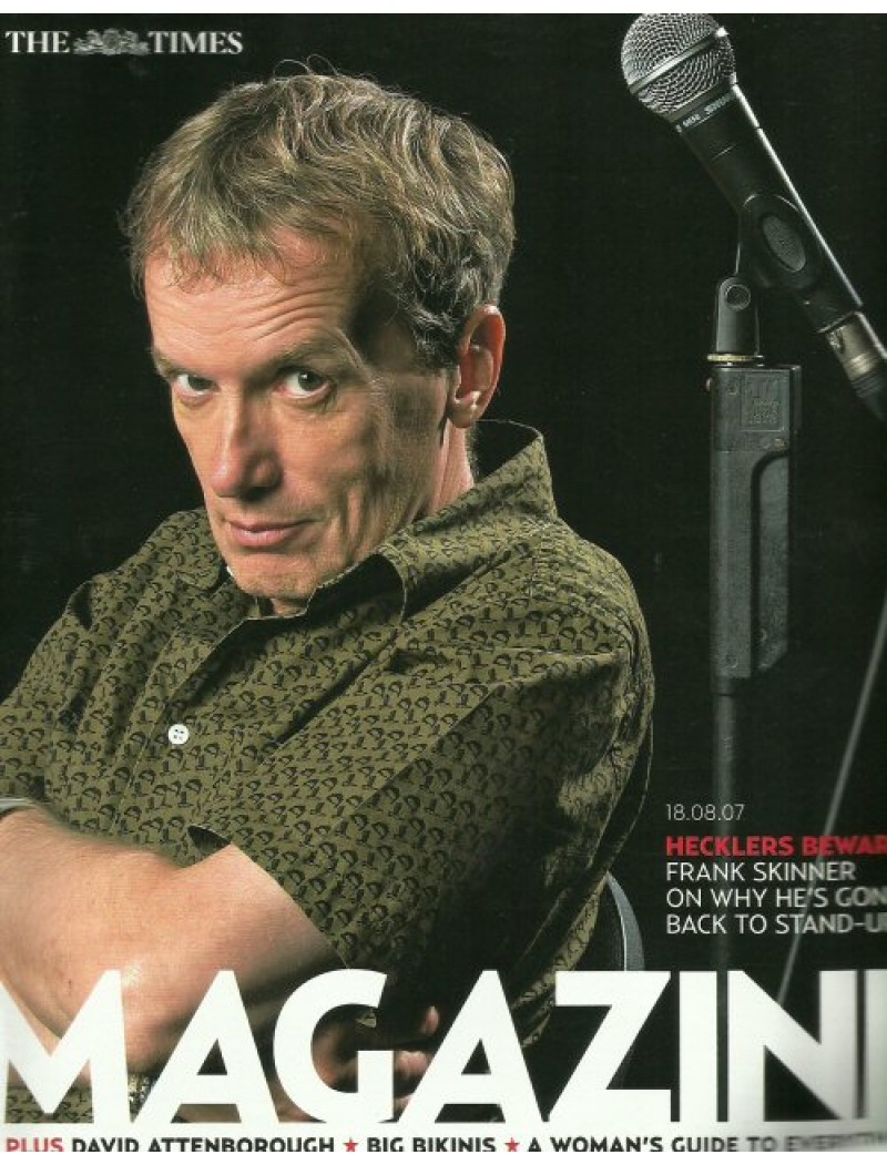 The Times Magazine 2007 18/08/07 Frank Skinner The Times Magazine 2007 18/08/07 Frank Skinner