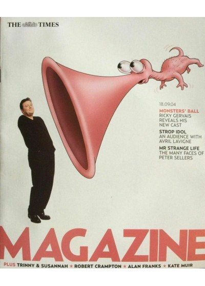 The Times Magazine 18th September 2004 Ricky Gervais