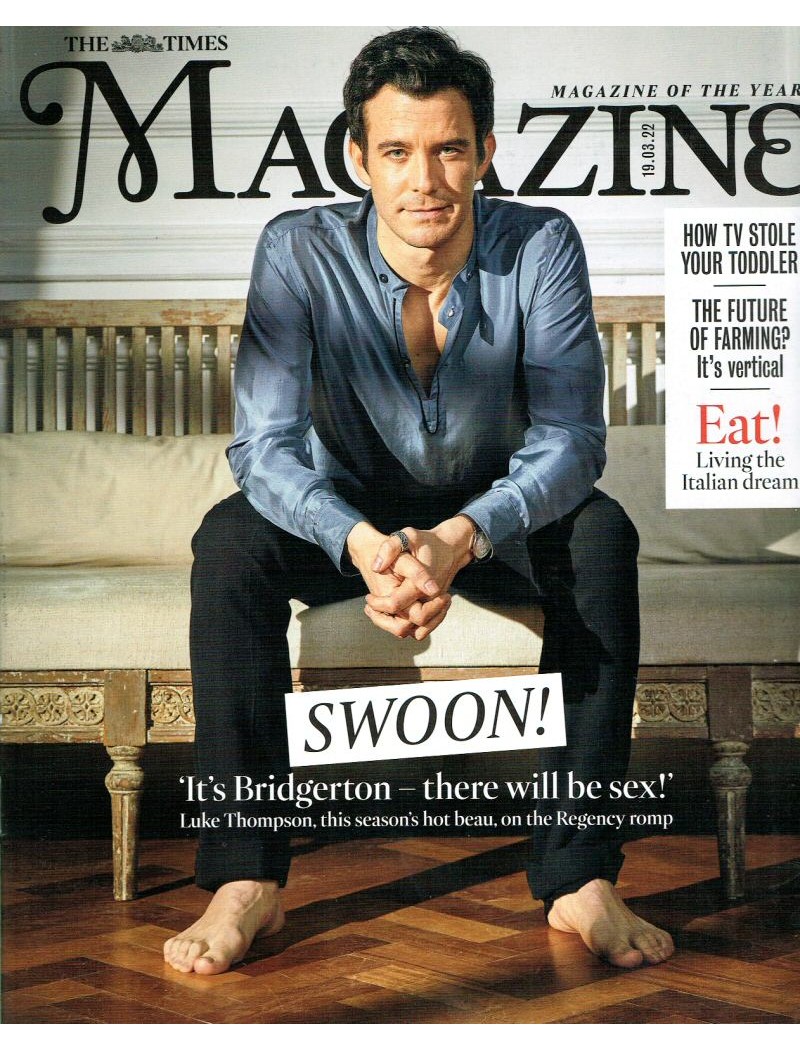 The Times Magazine 19th March 2022 Luke Thompson