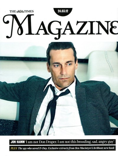 The Times Magazine 24th March 2012 Jon Hamm