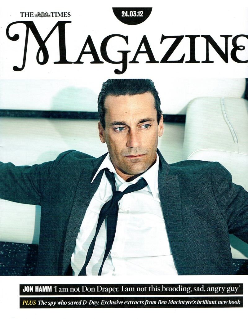 The Times Magazine 2012 24/03/12 Jon Hamm