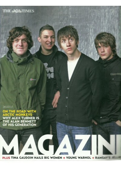 The Times Magazine 2007 28/07/07 Arctic Monkeys
