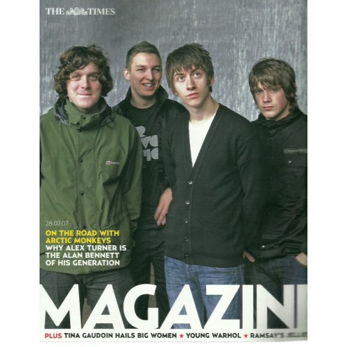 The Times Magazine 2007 28/07/07 Arctic Monkeys
