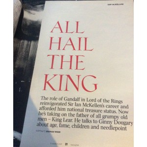 The Times Magazine 31st March 2007 Ian McKellen