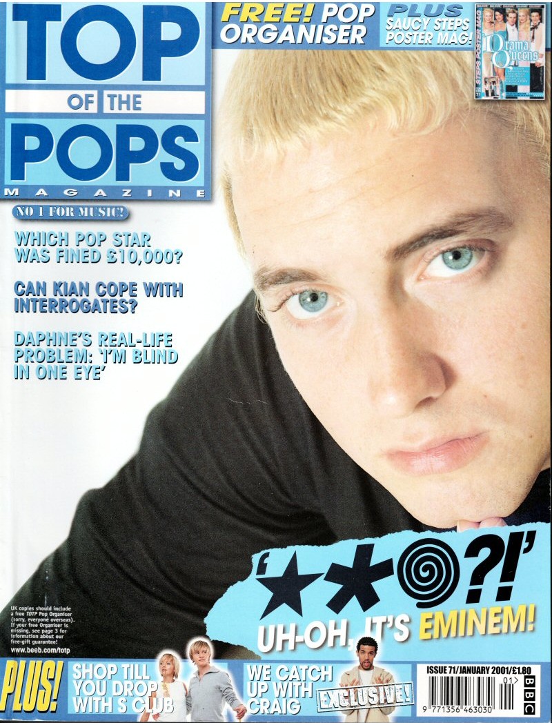 Top of the Pops Magazine 2001 01/01