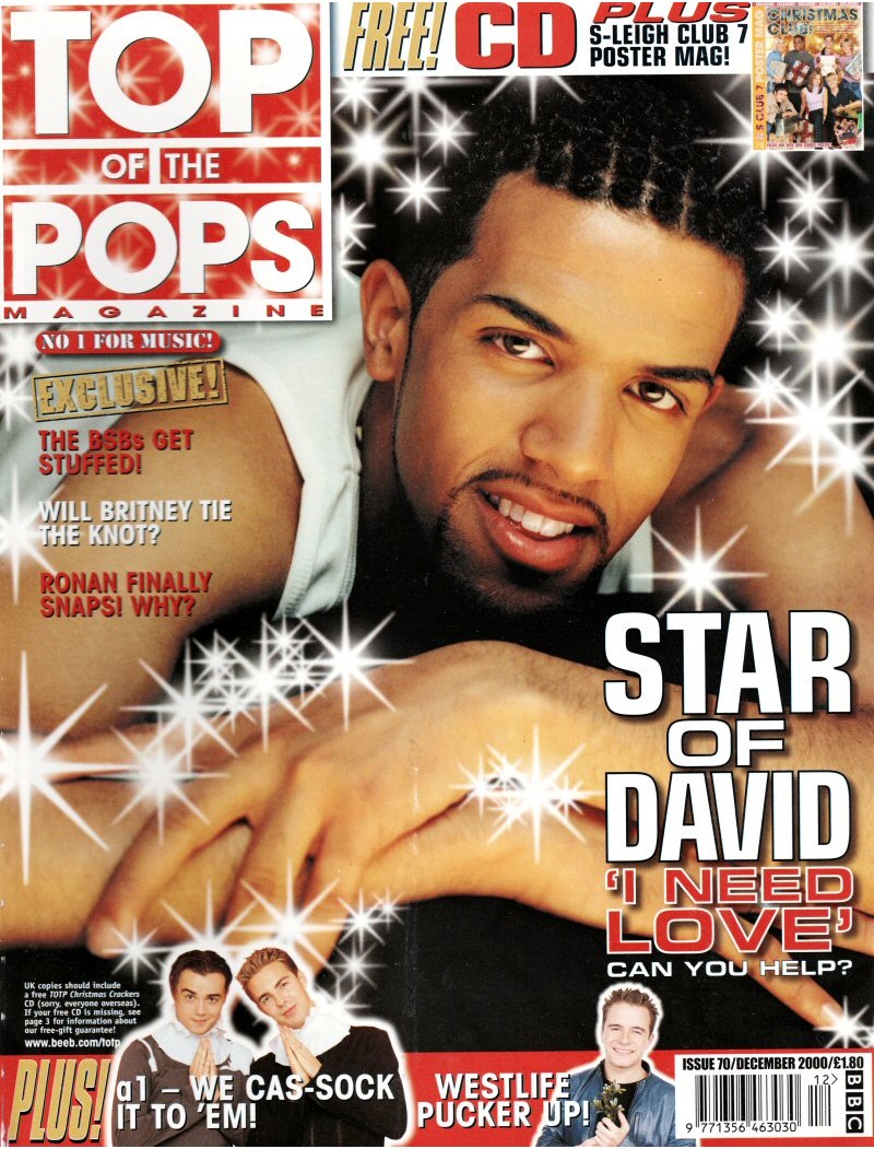 Top of the Pops Magazine December 2000