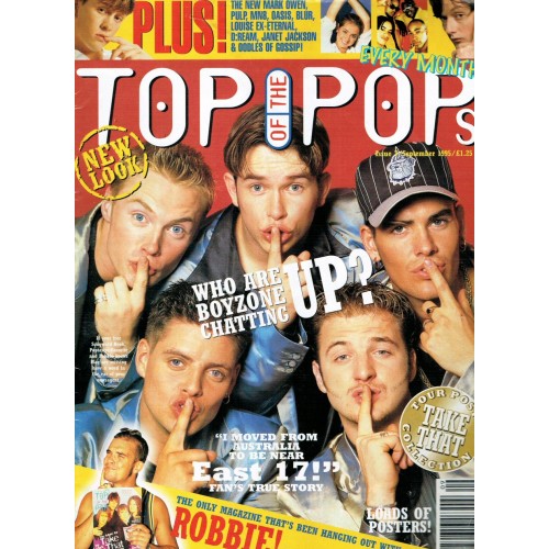Top of the Pops Magazine 1995 09/95 Issue 07 Boyzone