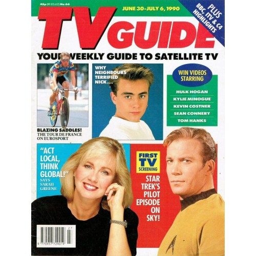 TV Guide Magazine 1990 30/07/1990
