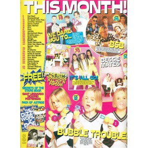 TV Hits Magazine - Issue 104 - April 1998 Backstreet Boys Spice Girls Aaron Carter Hanson