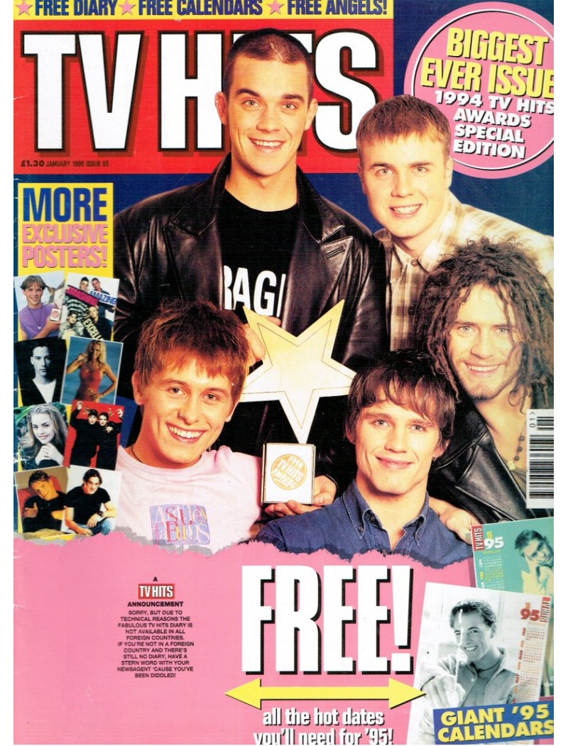 TV Hits Magazine - Issue 65 - January 1995 TV Hits Magazine - Issue 65 - January 1995