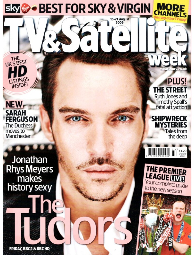 TV & Satellite Week Magazine 15th August 2009 Jonathan Rhys Meyers Martin Freeman Emily Procter TV & Satellite Week Magazine 15th August 2009 Jonathan Rhys Meyers Martin Freeman Emily Procter