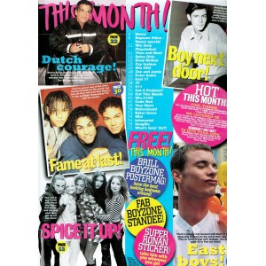 TV Hits Magazine - Issue 87 - November 1996 3T Spice Girls Benji Mcnair East 17 Peter Andre