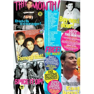 TV Hits Magazine - Issue 87 - November 1996 3T Spice Girls Benji Mcnair East 17 Peter Andre