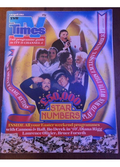 TV Times Magazine 1st April 1983