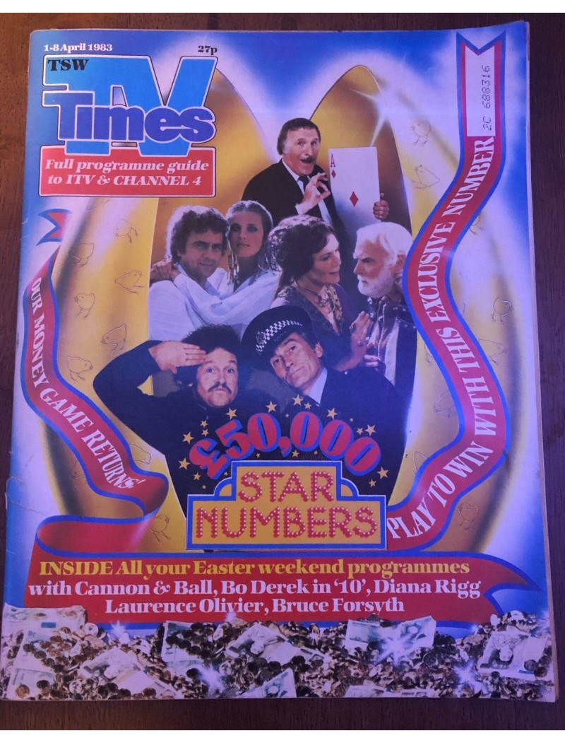 TV Times Magazine 1st April 1983