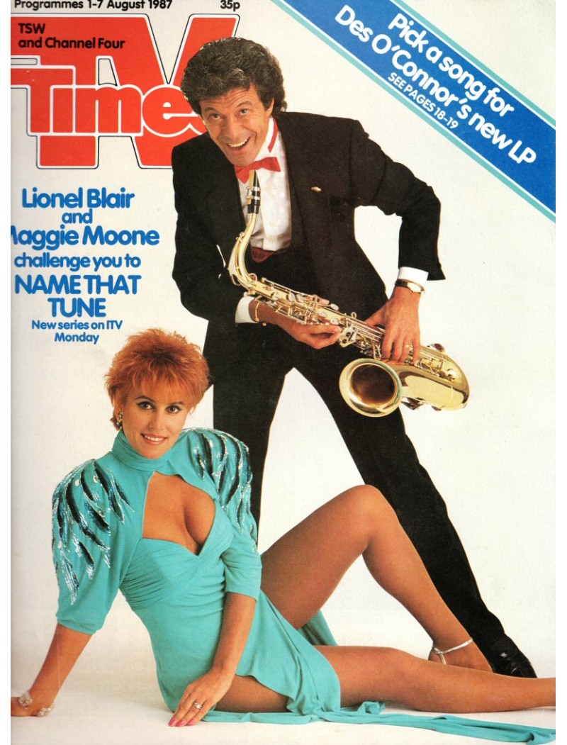 TV Times Magazine 1st August 1987 TV Times Magazine 1st August 1987