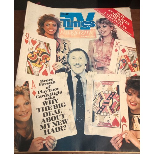 TV Times Magazine 1982 02/10/82 October 1982