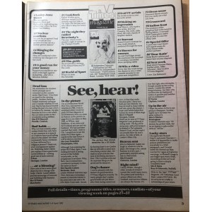 TV Times Magazine 1982 03/04/82 April 1982