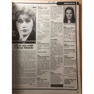 TV Times Magazine 1982 03/04/82 April 1982