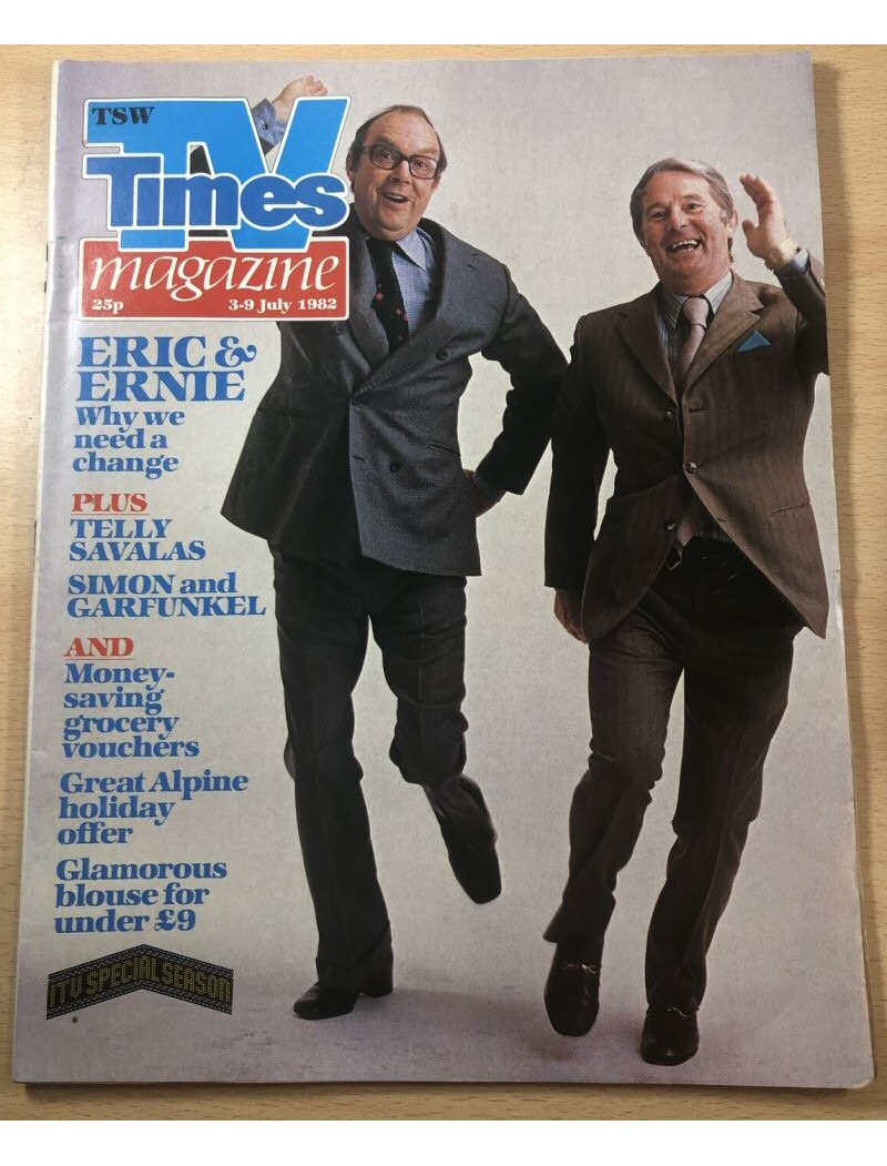TV Times Magazine 3rd July 1982