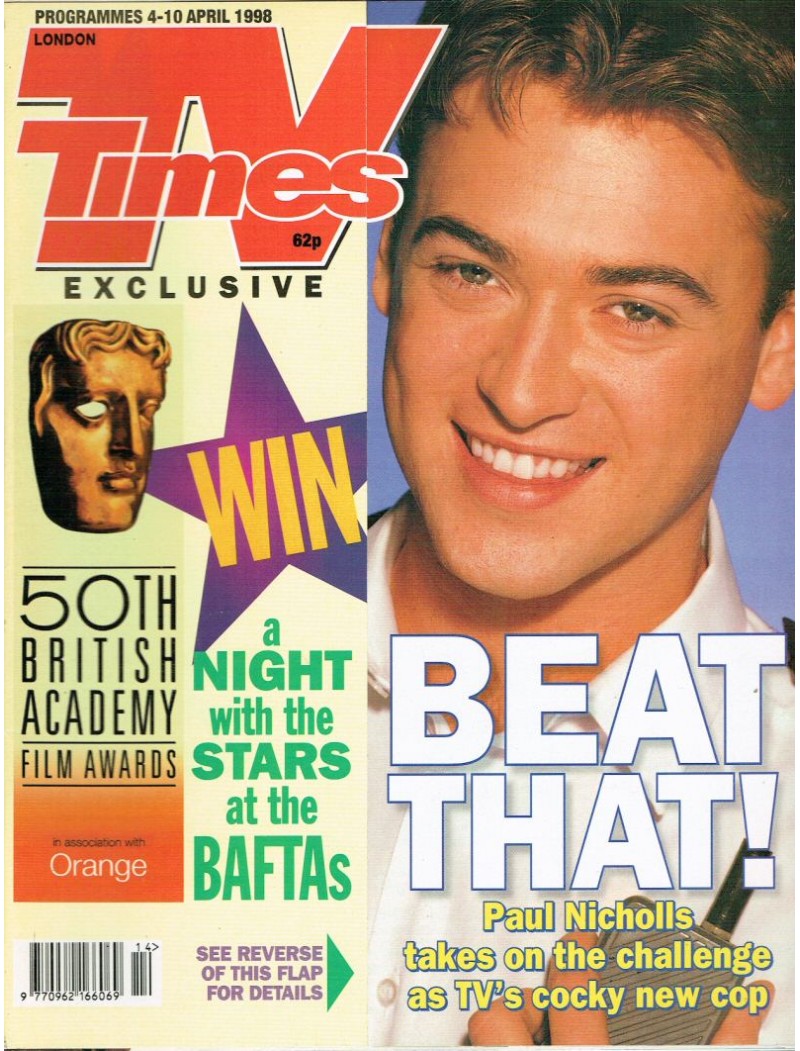 TV Times Magazine 4th April 1998