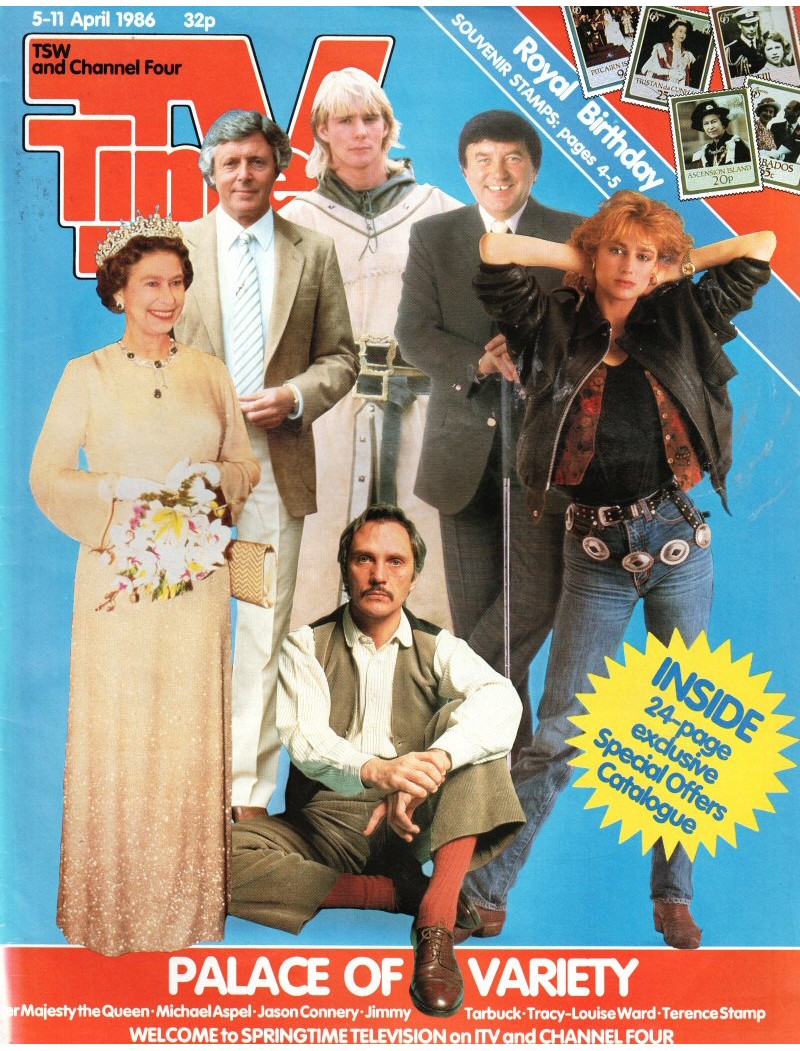 TV Times Magazine 5th April 1986 TV Times Magazine 5th April 1986