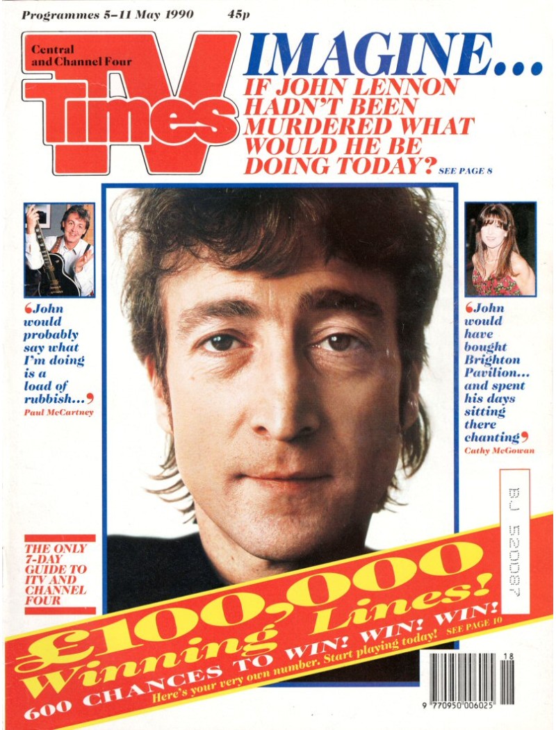 TV Times Magazine 5th May 1990 TV Times Magazine 5th May 1990