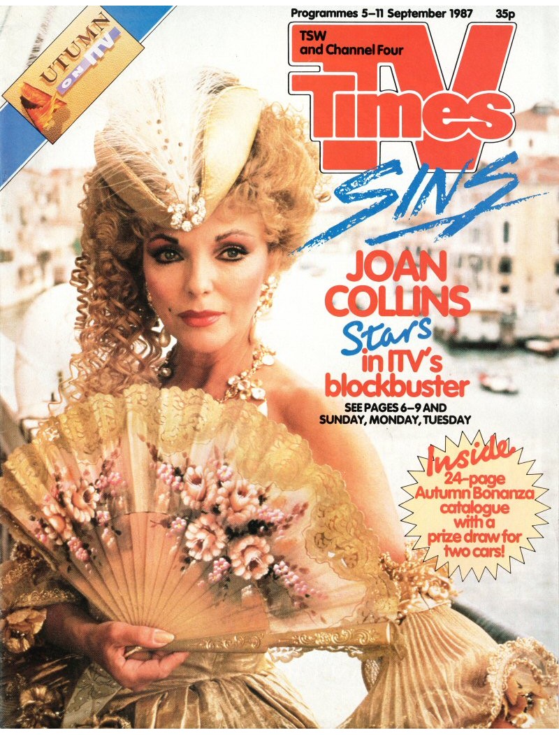 TV Times Magazine 5th September 1987 TV Times Magazine 5th September 1987