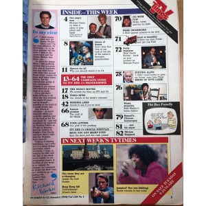 TV Times Magazine 6th January 1990