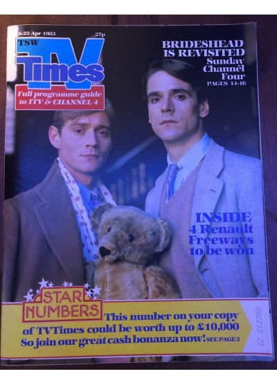 TV Times Magazine 16th April 1983