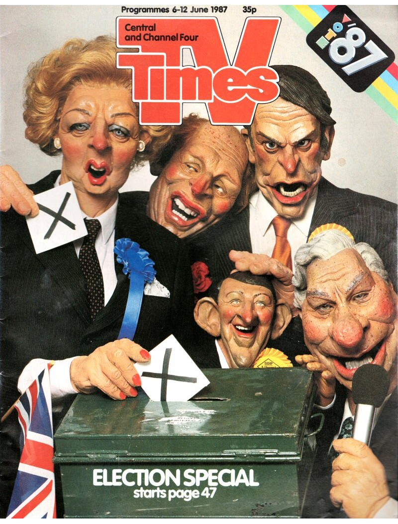 TV Times Magazine 1987 6th June 1987