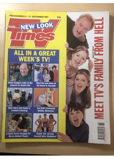 TV Times Magazine  6th September 1997