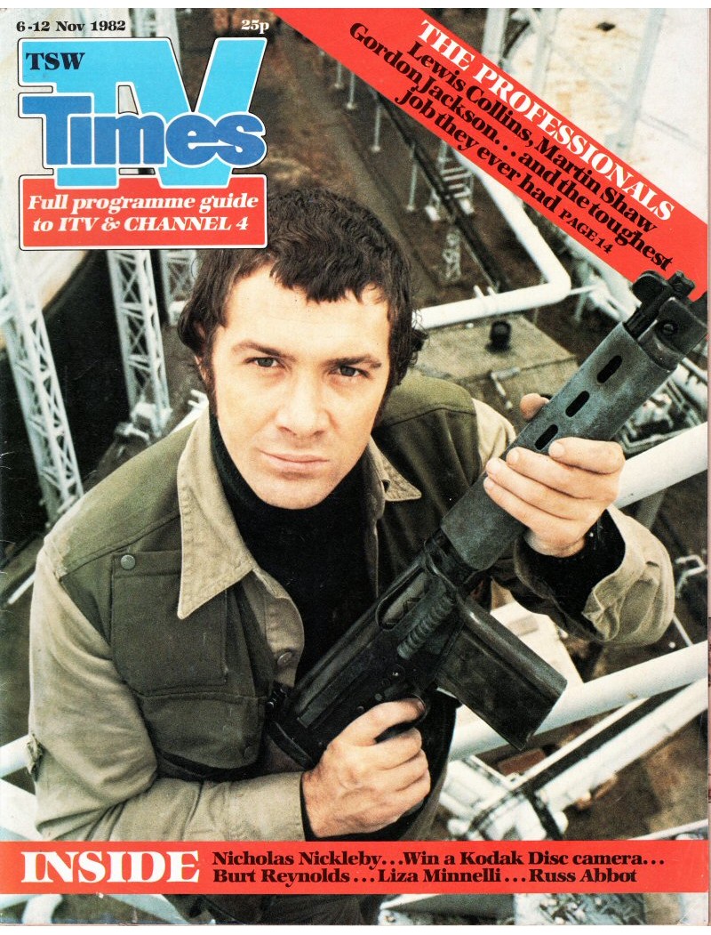 TV Times Magazine 6th November 1982 TV Times Magazine 6th November 1982