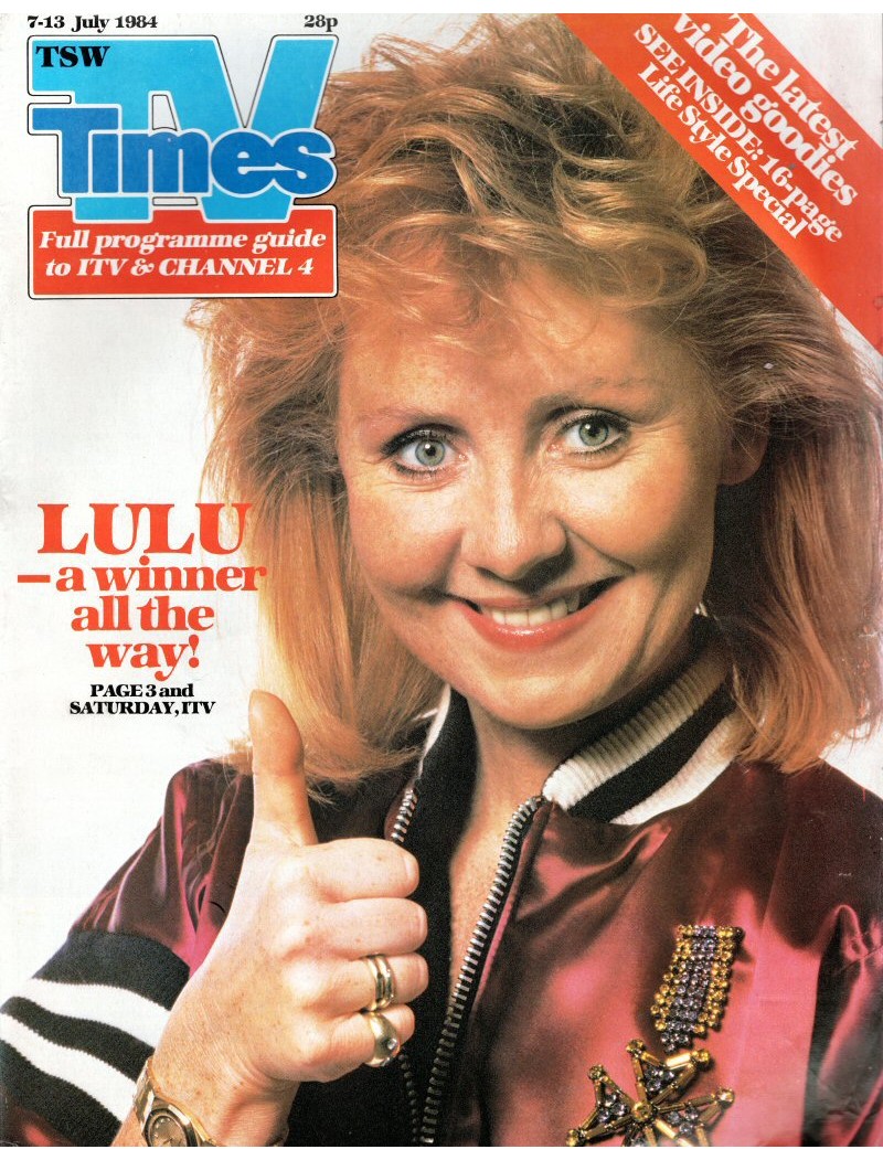 TV Times Magazine 7th July 1984 TV Times Magazine 7th July 1984