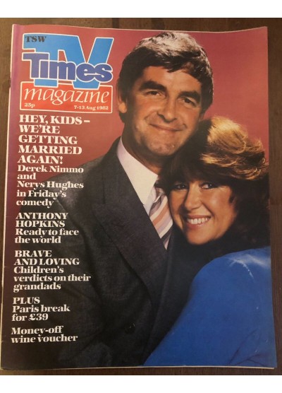 TV Times Magazine 7th August 1982
