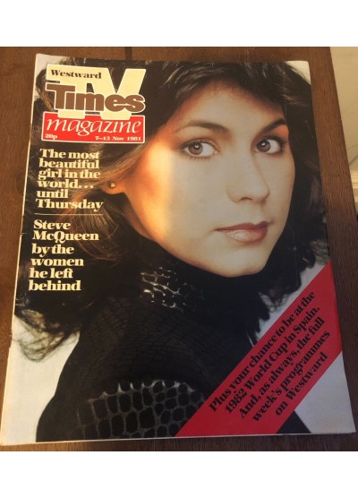 TV Times Magazine 7th November 1981 Michele Donnelly Julia Morley Miss World Ali McGraw