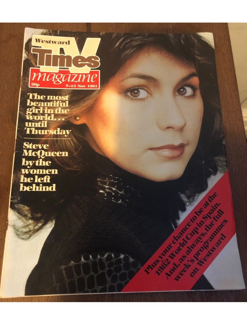 TV Times Magazine 7th November 1981 Michele Donnelly Julia Morley Miss World Ali McGraw