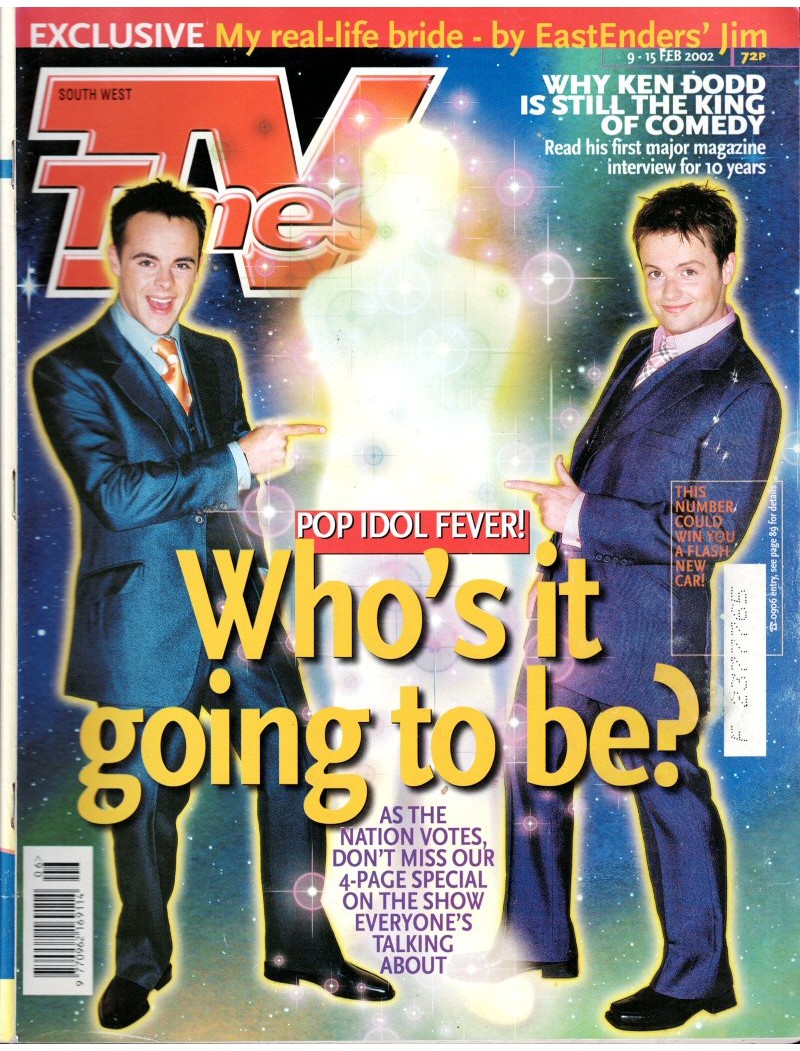 TV Times Magazine 2002 9th February 2002 TV Times Magazine 2002 9th February 2002