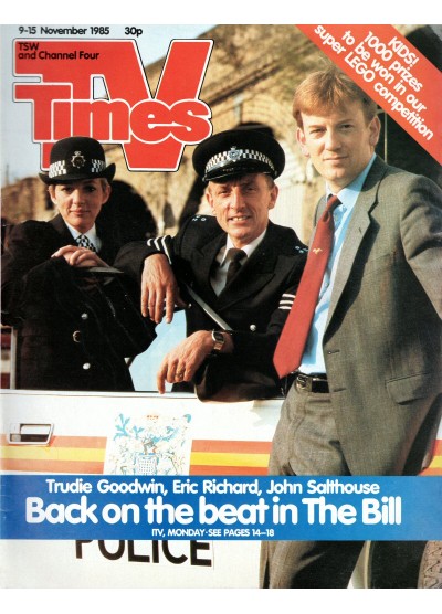 TV Times Magazine 9th November 1985