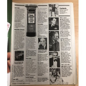 TV Times Magazine 10th August 1985