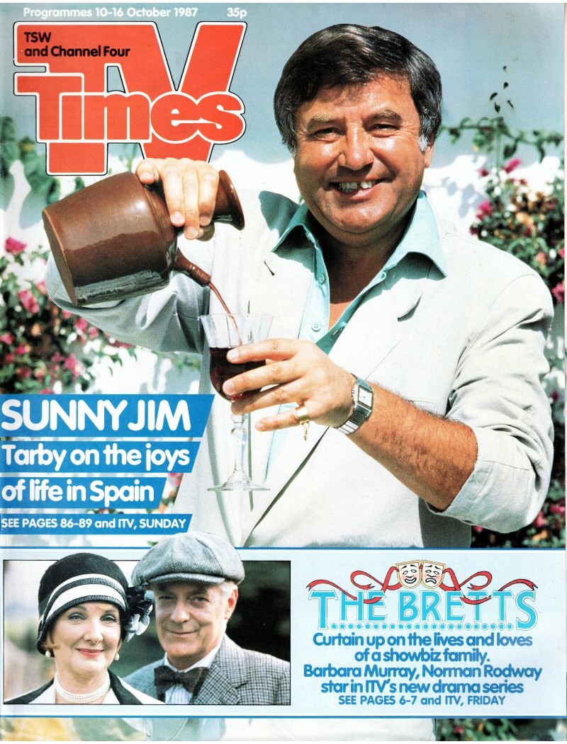 TV Times Magazine 10th October 1987 TV Times Magazine 10th October 1987
