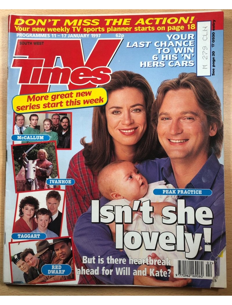 TV Times Magazine 11th January 1997 Peak Practice