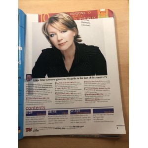 TV Times Magazine 12th January 2002