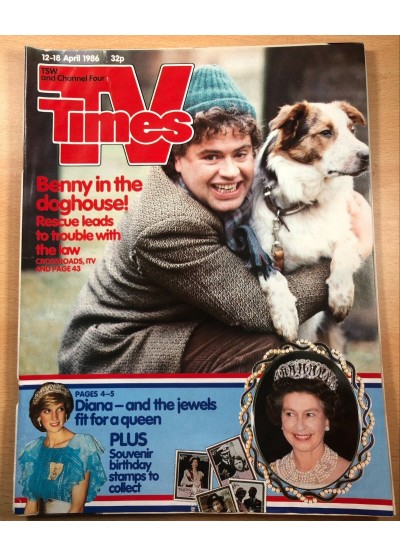 TV Times Magazine 12th April 1986
