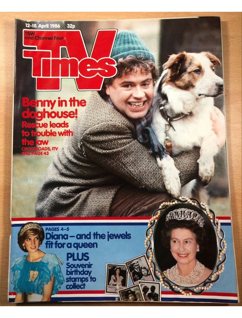 TV Times Magazine 12th April 1986